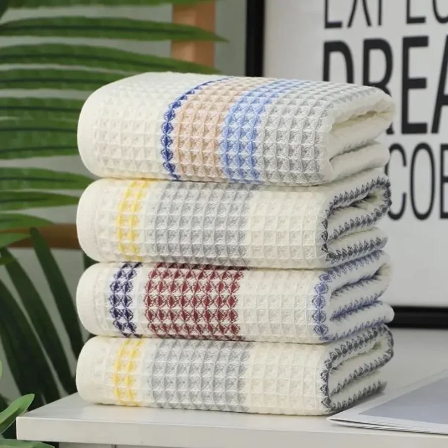 

Waffle Gauze Towel Pure Cotton Small Square Towel Soft and Absorbent Square Adult Facial Wash Children's Small Towel