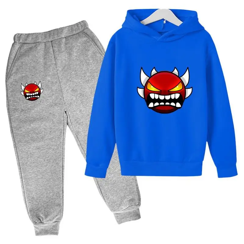 Conjunto Infantil Jolyshlid 2 Peças - Moletom Com Estampa 3D Para Outono/Inverno