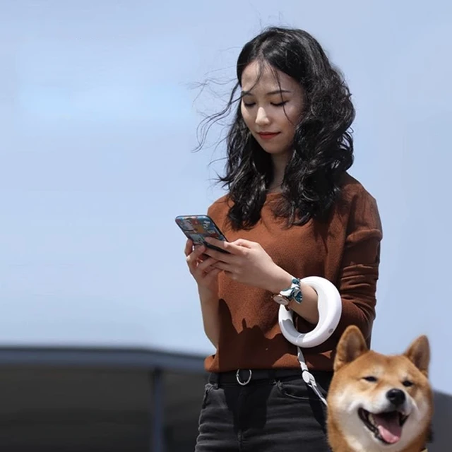 Automatic Retractable Dog Leash for Medium and Large Dogs Small Dog Leash Fluorescent Dog Leash At Night 2