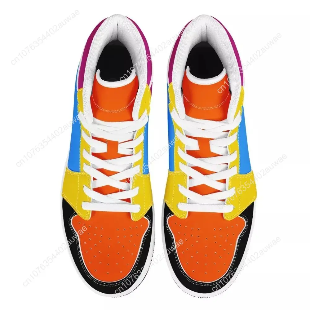 Custom Image Men Shoes High Top Casual Shoes Print On Demand Sneakers Women Shoes Cosplay Zapatos De Mujer
