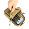 Tactical Molle Shoulder Strap Pack Outdoor EDC Tool Bag 1000D Nylon Multifunctional Mobile Phone Pouch Backpack Accessory Pack 5