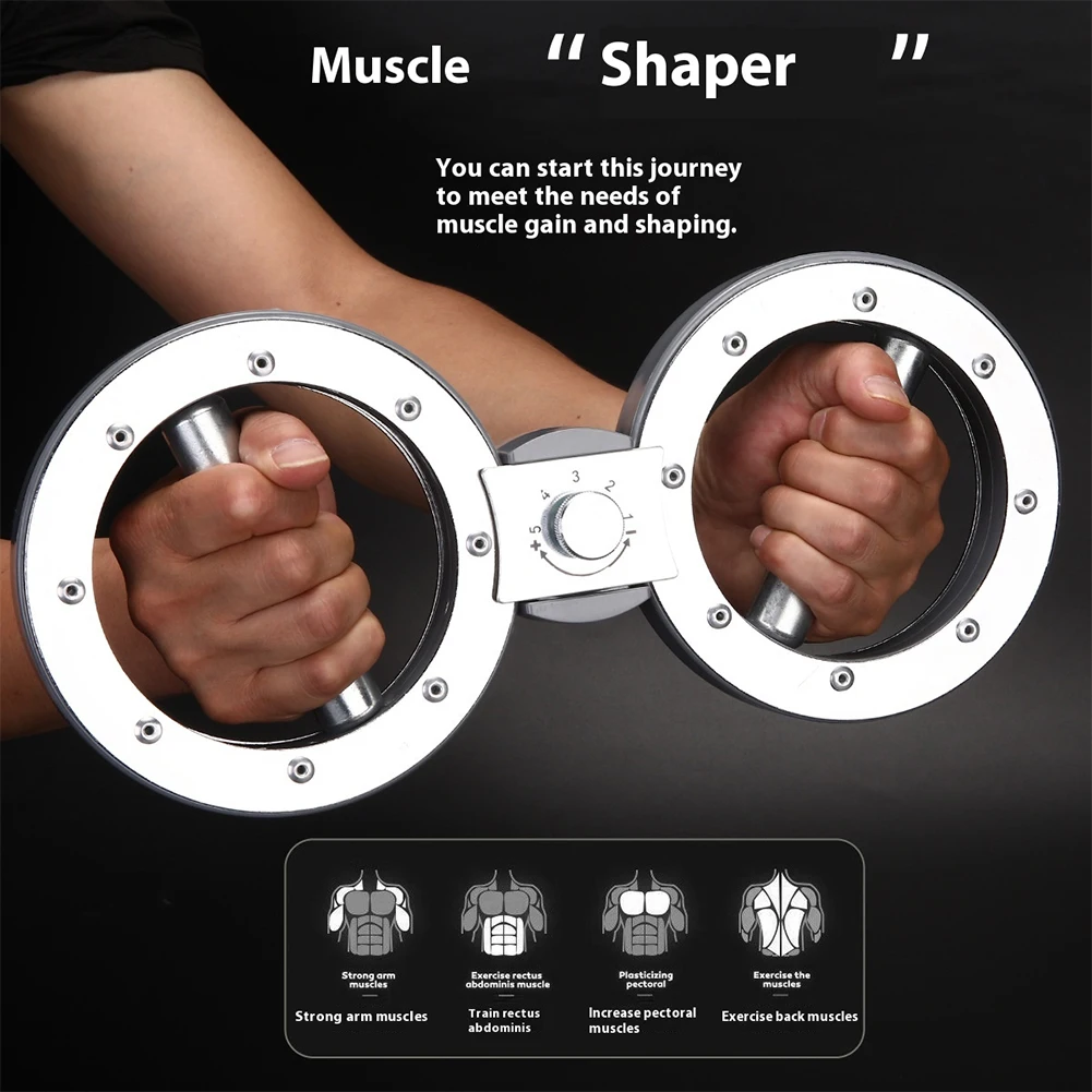 Spinning Burn Rotator Machine, multifunktionaler Hand- und Unterarmtrainer, Unterarm-Stärkungsgerät, Arm-Boxtrainer für Zuhause, Fitnessstudio, Büro – Detail 12