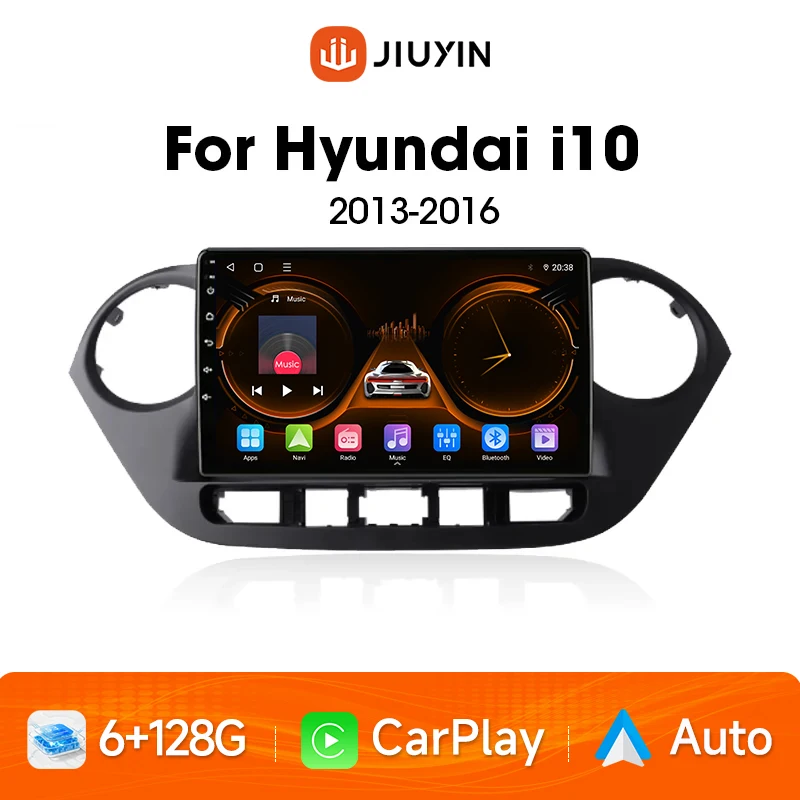 

Android 12 Car Radio for Hyundai Grand I10 2013-2018 Multimedia Player 2Din GPS Navigation Carplay Stereo DVD Head Unit Speakers