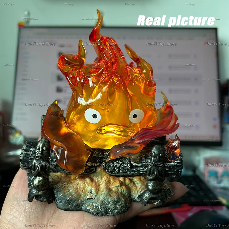 Luminous Calcifer Anime Figure - Home Decor & Gifts Collection