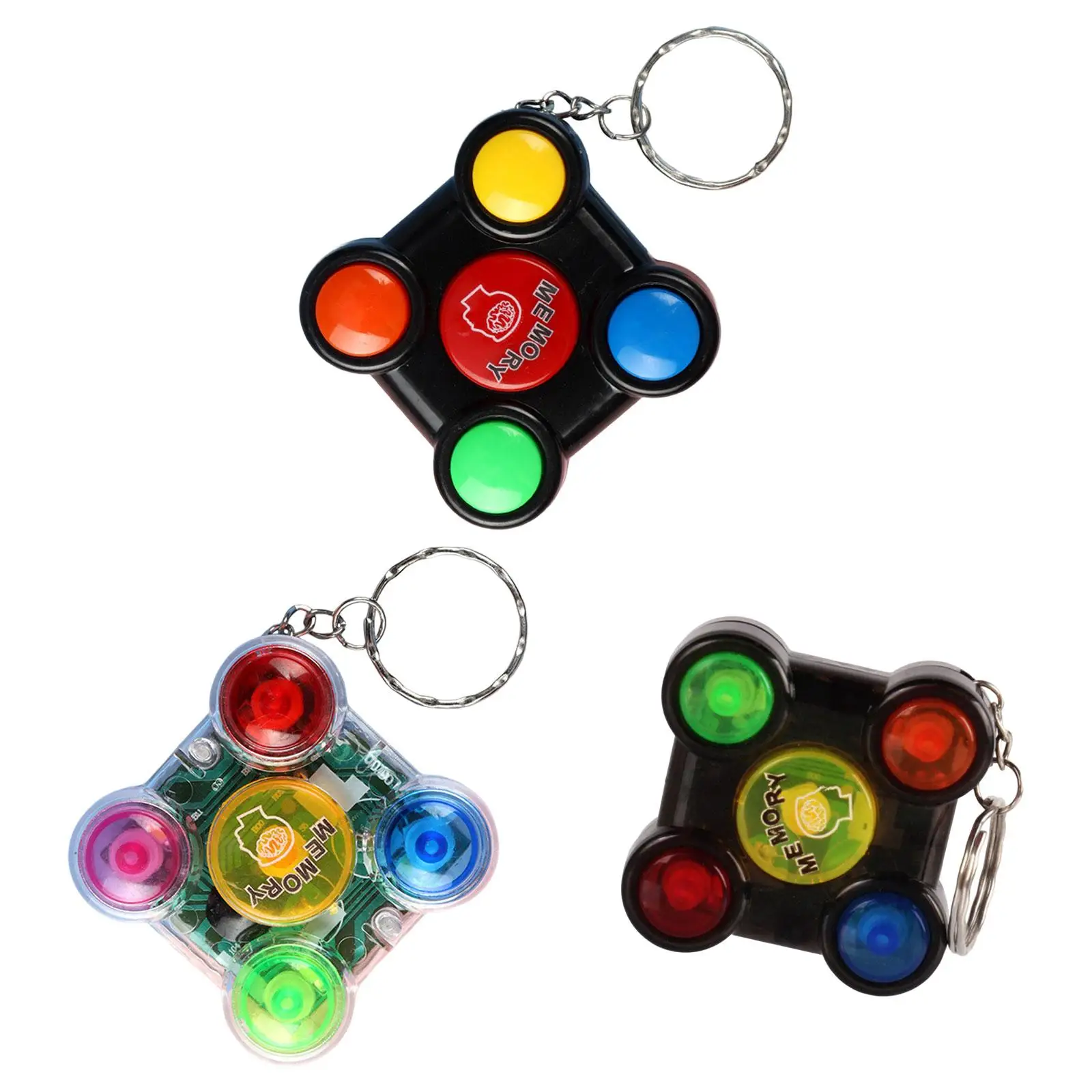 

Цветные запоминающие классические настольные игры-пазлы, забавные игры, игра для мозга для детей и взрослых, Когнитивная портативная игра со светом и звуком