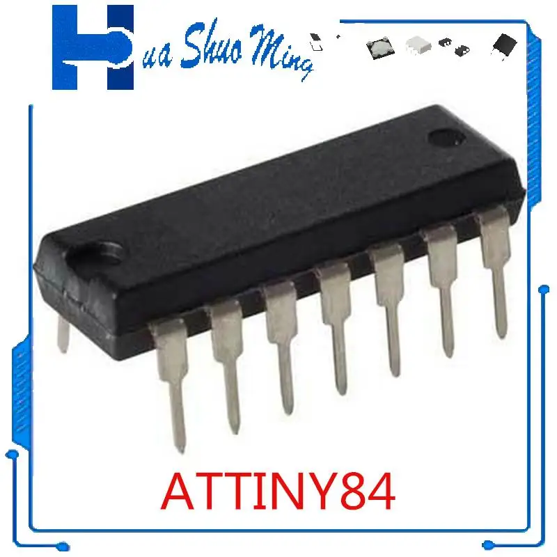 

10Pcs/Lot ATTINY84-20PU ATTINY84 DIP-14