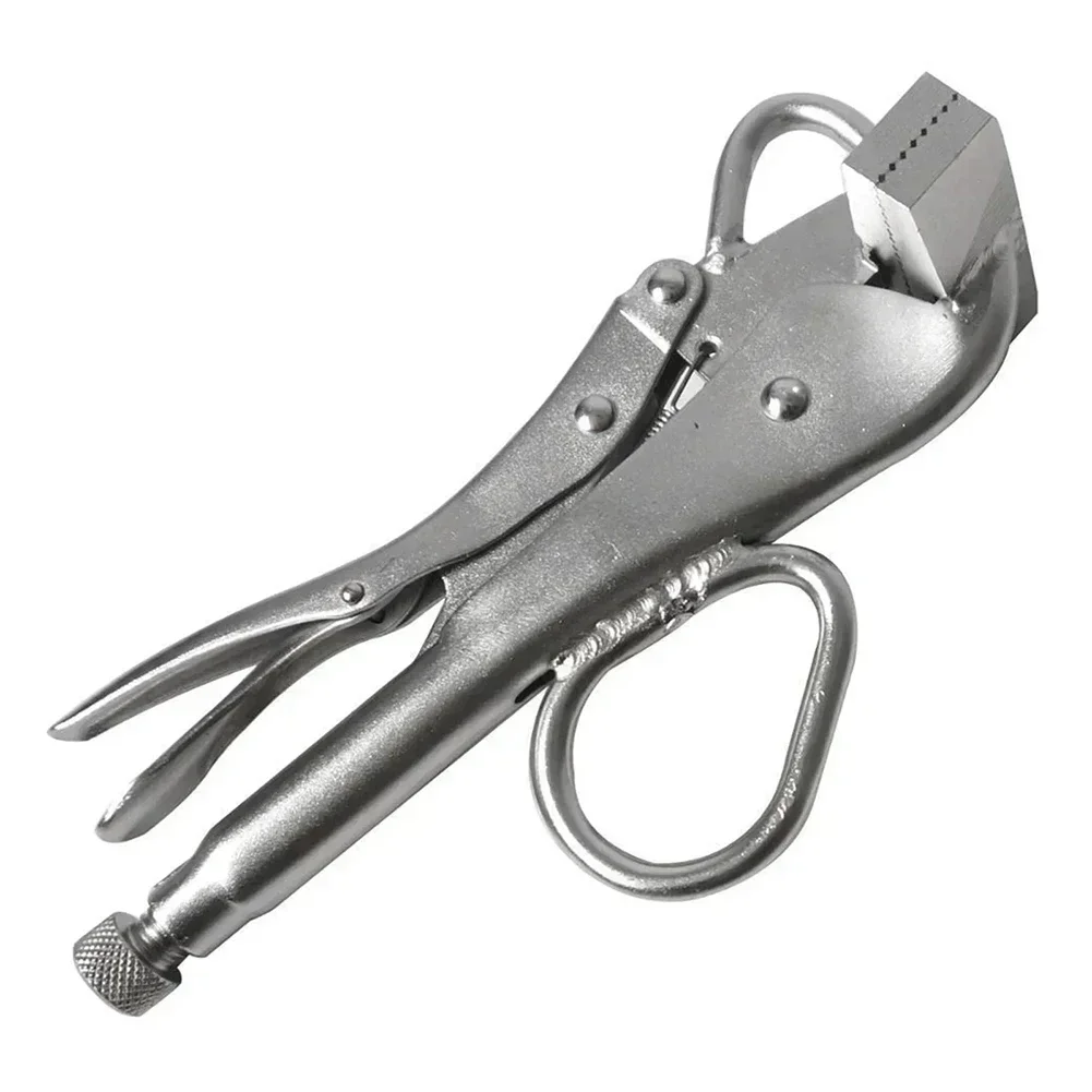 Carbon Steel Ultra Wide Steel Vise Flat Lock Plate Metal Clamp Duckbill Clamp Fixing Long Lasting Plier Package Content