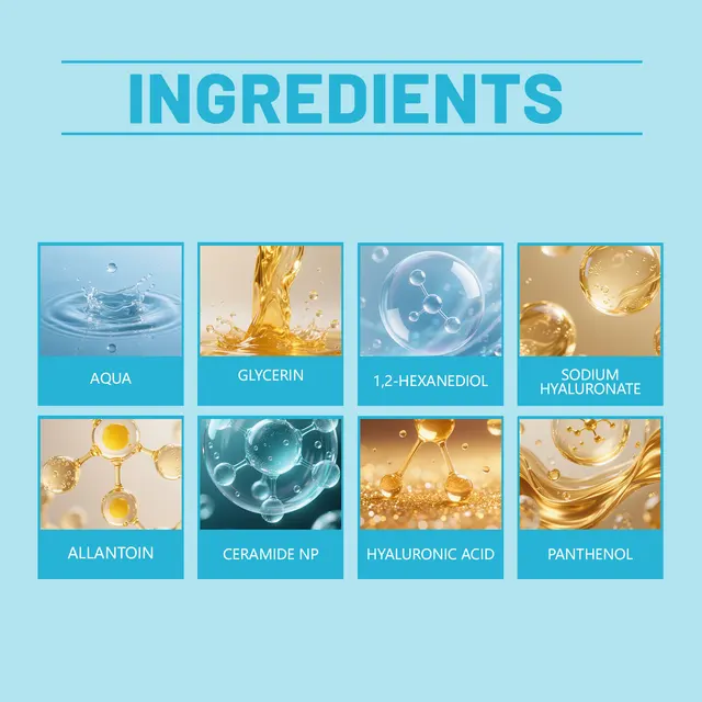 Hydrating Facial Mist with Hyaluronic Acid Panthenol Dry Skin Soothing Moisture Boost Refreshing Face Spray Instant Glow Comfort 2