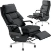Dual-Motor Office Chair with Foot Rest,Electric Reclining,Office Chair,Office Chair,High Back Swivel,400LBS PU Computer Chair 1