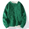 Top Grade Brand Luxury Wool Sweater Men New Fall Winter Fashion Star Printed Pullover Sweaters Thick Warm Mens Christmas Jumper 3