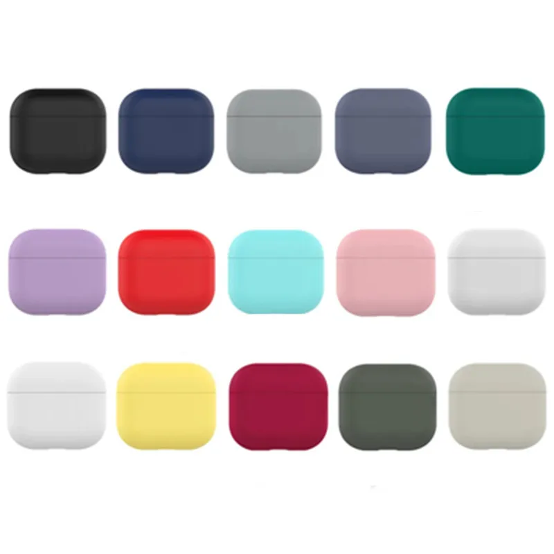 Liquid Silicone Soft Earphone Case - Premium Protective Headphone Cover Sleeve