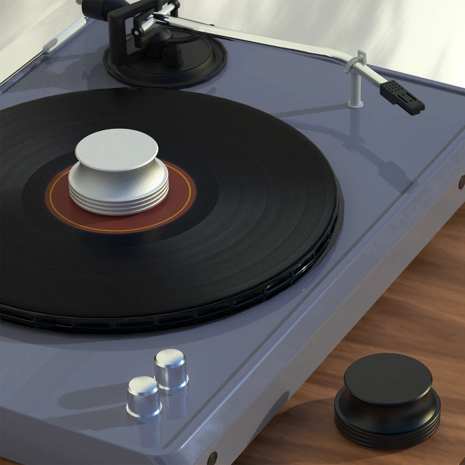 ETO -Stabilisateur De Disque En Métal Pour Platine Vinyle LP LP‑107S LP