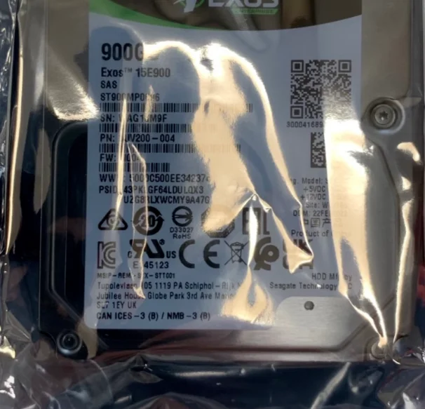 For Exos 15E900 ST900MP0006 900G 15K SAS 2 5 inch server hard drive