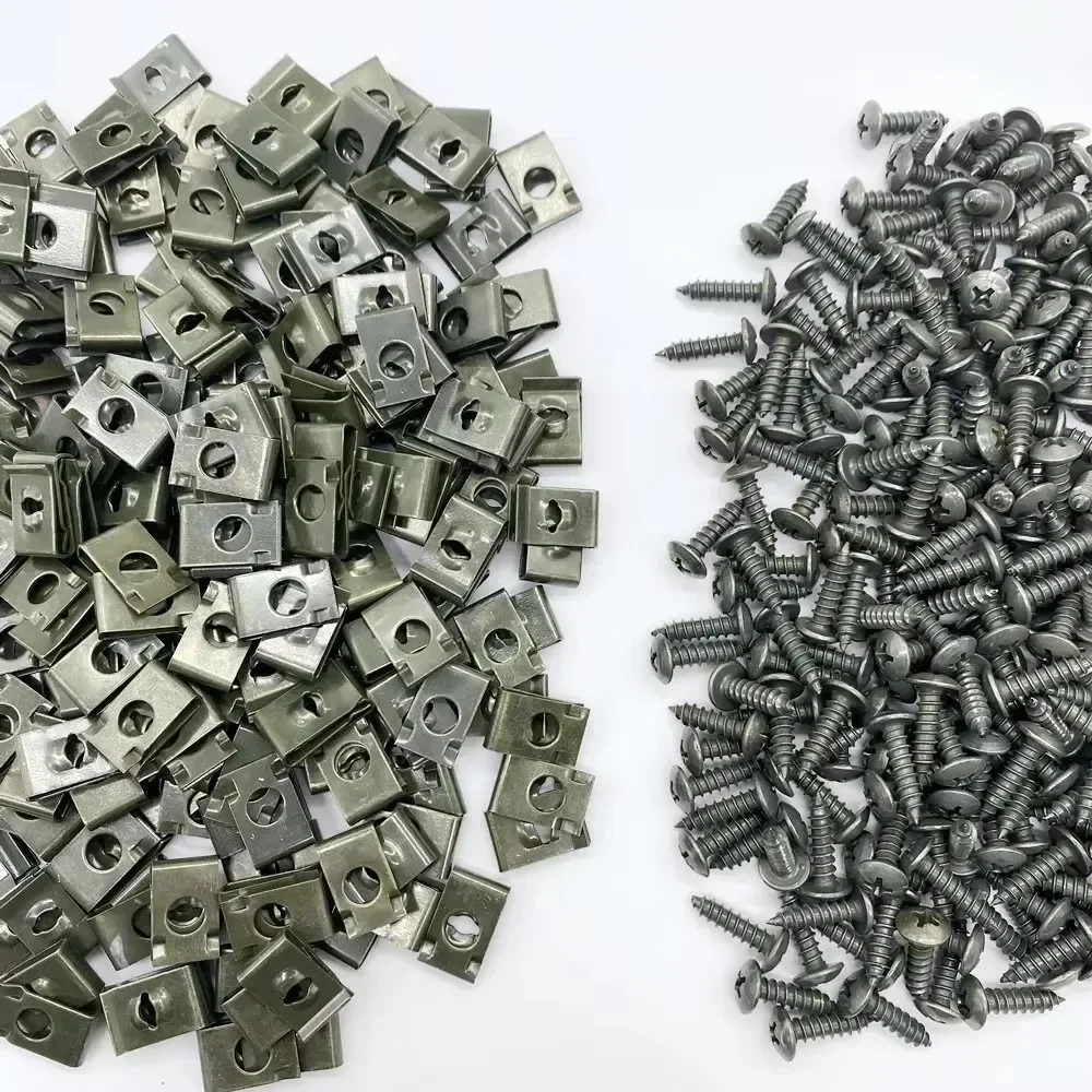 Metal Self Tapping Screws Fastener Clips for Car Motor Scooter