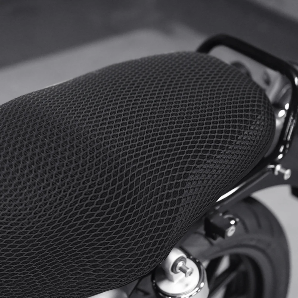 

Motorcycle Anti-Slip 3D Mesh Fabric Seat Cover Breathable Waterproof Cushion For Honda GB350 S GB350S GB 350