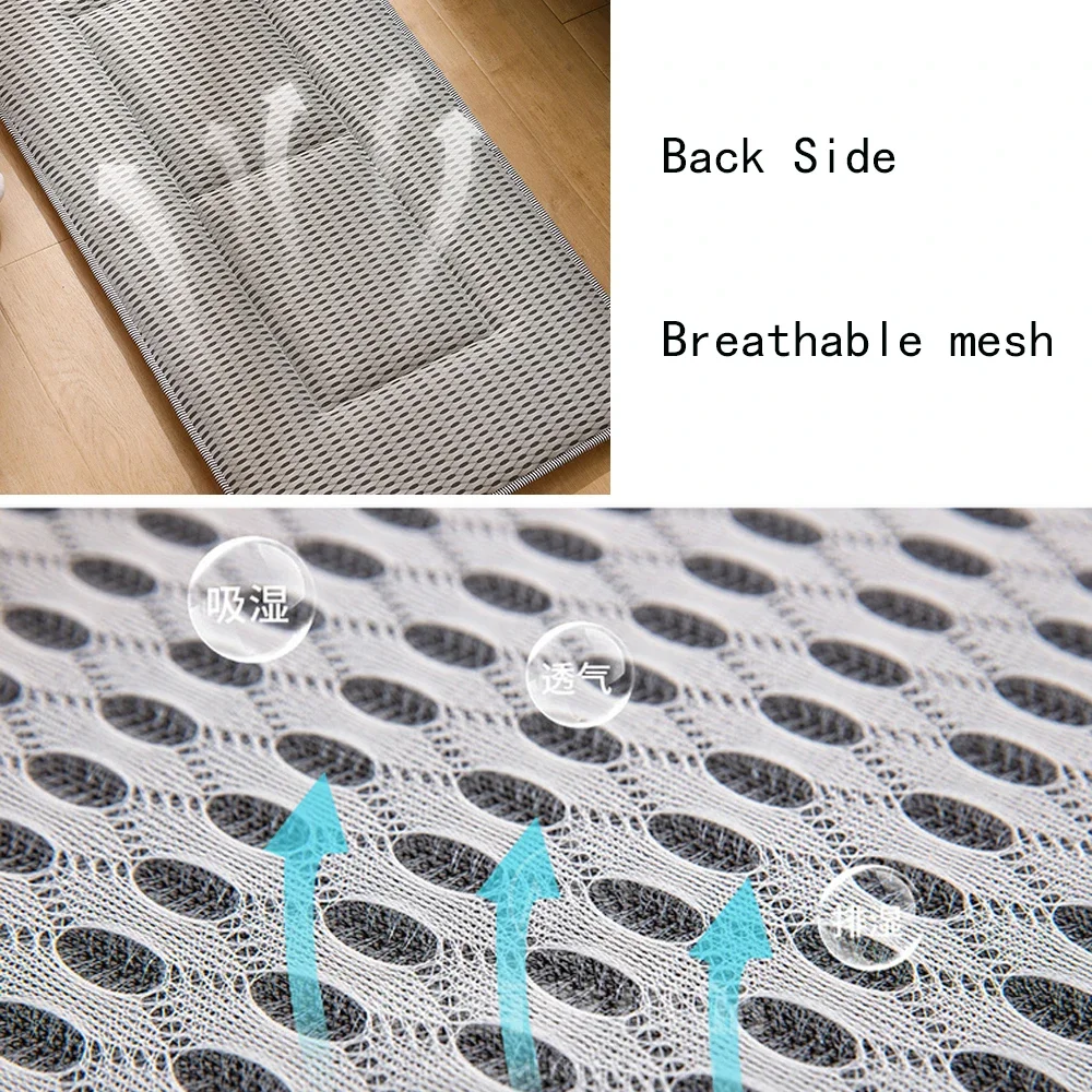 Baby Bed Mattress Pad 65x120CM 4CM Thick Crib Bedding Set Breathable Boys Girls Cartoon Cot Mattress Cover Warm Bedding Sheet