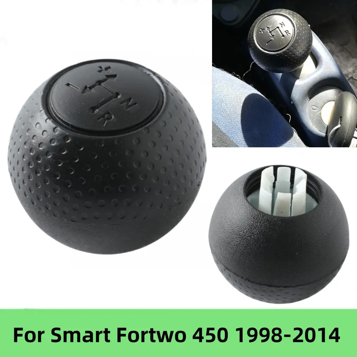Per Mercedes Benz Smart Fortwo 450 1998-2014 Pomello Del Cambio Leva Cambio Automatico Leva Cambio A Sfera A Mano Stick