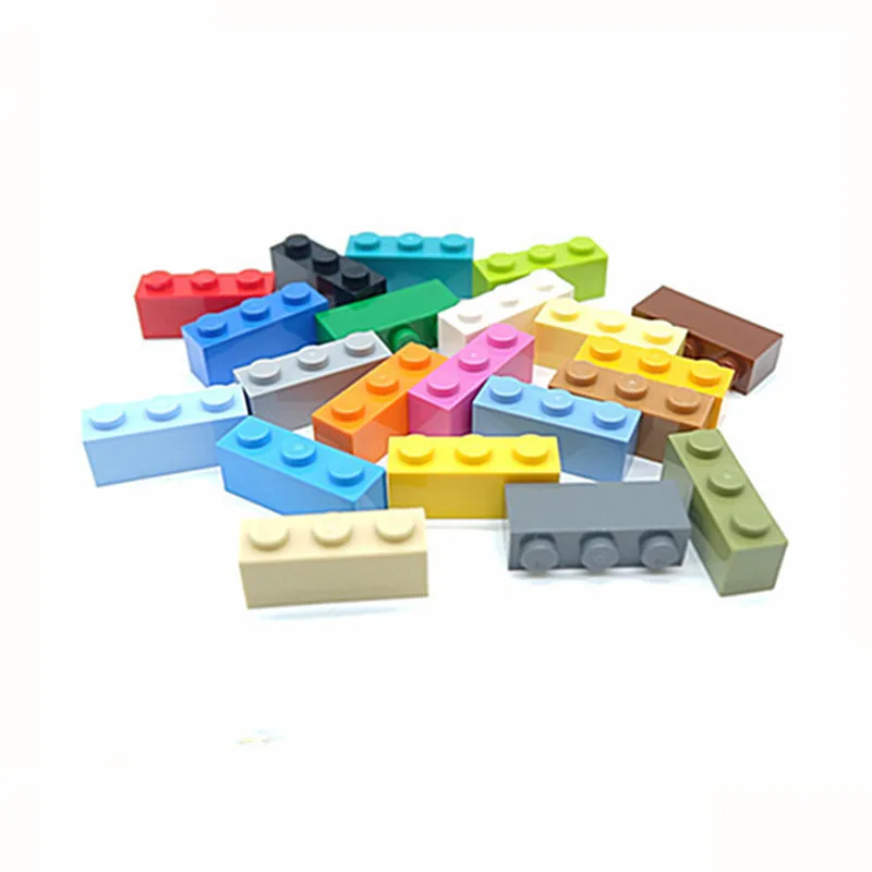1 Pcs Building Blocks 3622 Brick 1X3 Collezioni Bulk Modular Gbc Toy Per Assembles Bulk Model Educational Moc Set
