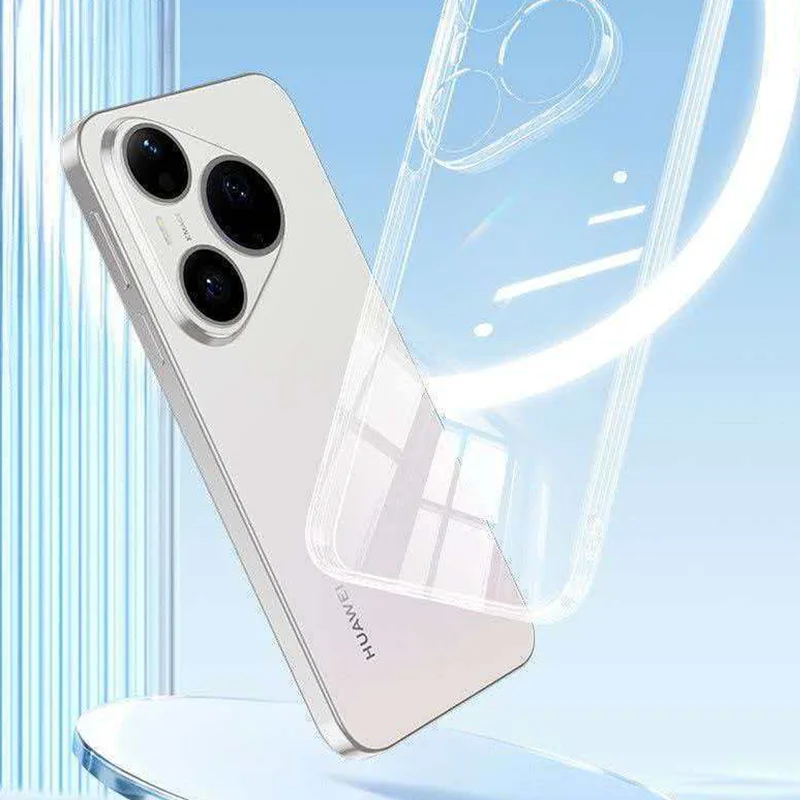 Ultra Thin Transparent TPU Soft Back Cover - Clear Case