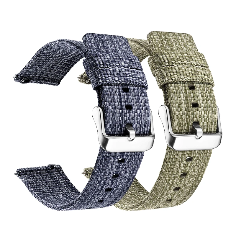 

For Xiaomi MI Watch S1 Active /Watch Color 2 Watch Band 22mm MI Watch Sport Strap Nylon Bracelet Replaceable Belt Accessories