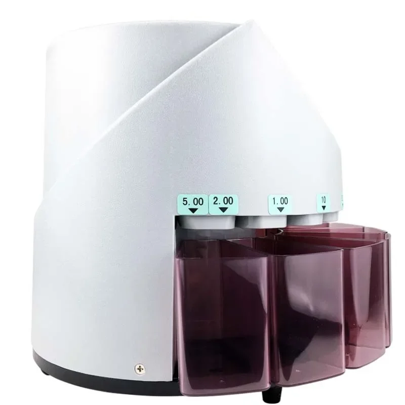 새로운 유로 동전 계산 기계 동전 분류기 코너 라운더 펀치 코너 라운더