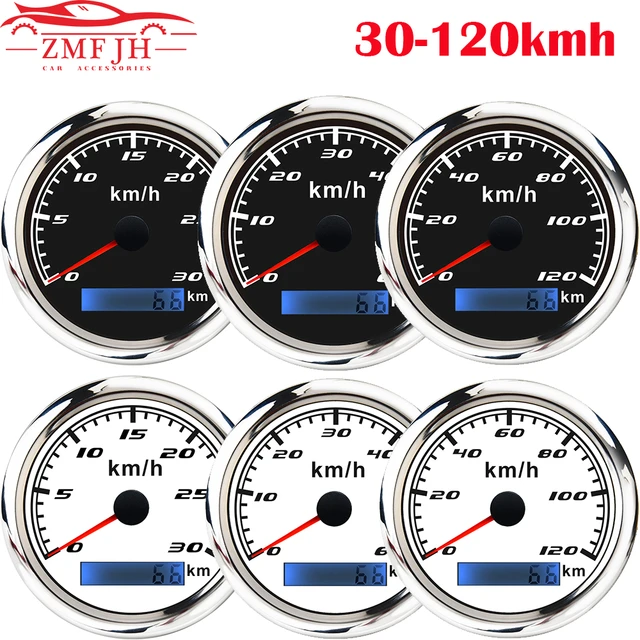 Compteur de vitesse GPS pour moto, 120 km/h, jauge de vitesse pour bateau,  voiture, camion automatique, odomcirculation avec antenne GPS, 200 -  AliExpress