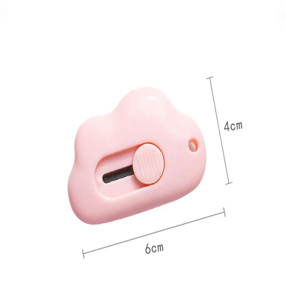 1PC Japanese Cloud Shape Mini Portable Utility Knife Paper Express Unpacking Envelope Office Cutting Paper Art Cutter Stationery