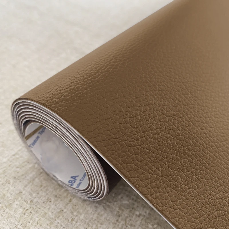 Large Leather Repair Patch – Self-Adhesive, 20"x54", Faux Leather Tape For Sofas, Chairs, Bags & More (Beige) - View #8