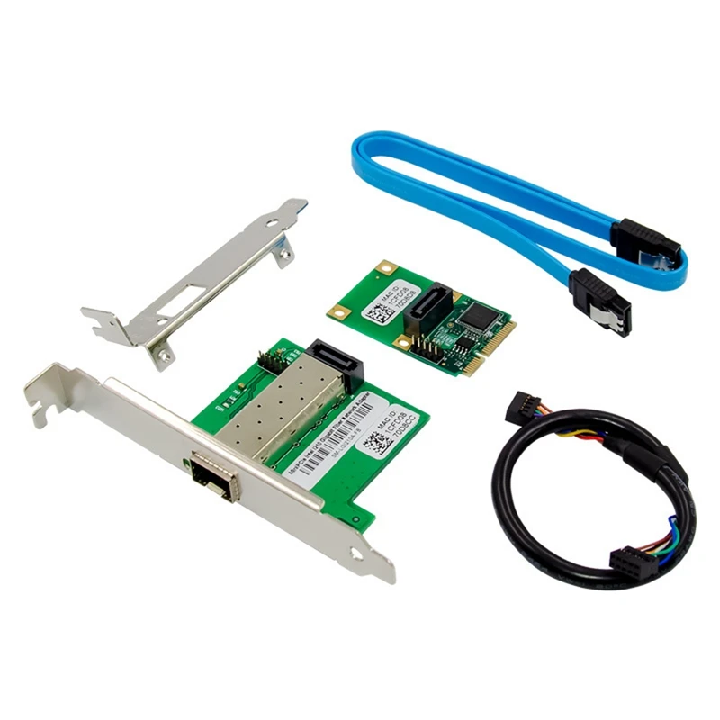 new-wgi210as-mini-pcie-network-card-gigabit-single-port-sfp-server-network-card-i210-f1-industrial-grade-network-card