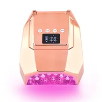 98W Professional Twin Light Durable Cordless Pro Mirror-finish Interior Low Heat Model Rechargeable Gel Dryer UV LED Nail Lamp 2