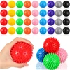 2Pcs Massage Ball Spiky For Deep Tissue Acupressure Reflexology Occupational Therapy Stress Reliever Autism Sensory Toys 3