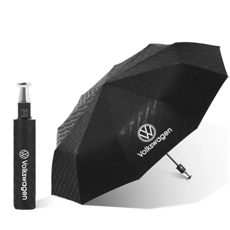 Car Automatic Folding Windproof Sunshade Umbrella for Volkswagen Golf GTI Tiguan Arteon Passat Touareg Jetta Polo Magotan Touran for car windshield sunshade car logo umbrella
