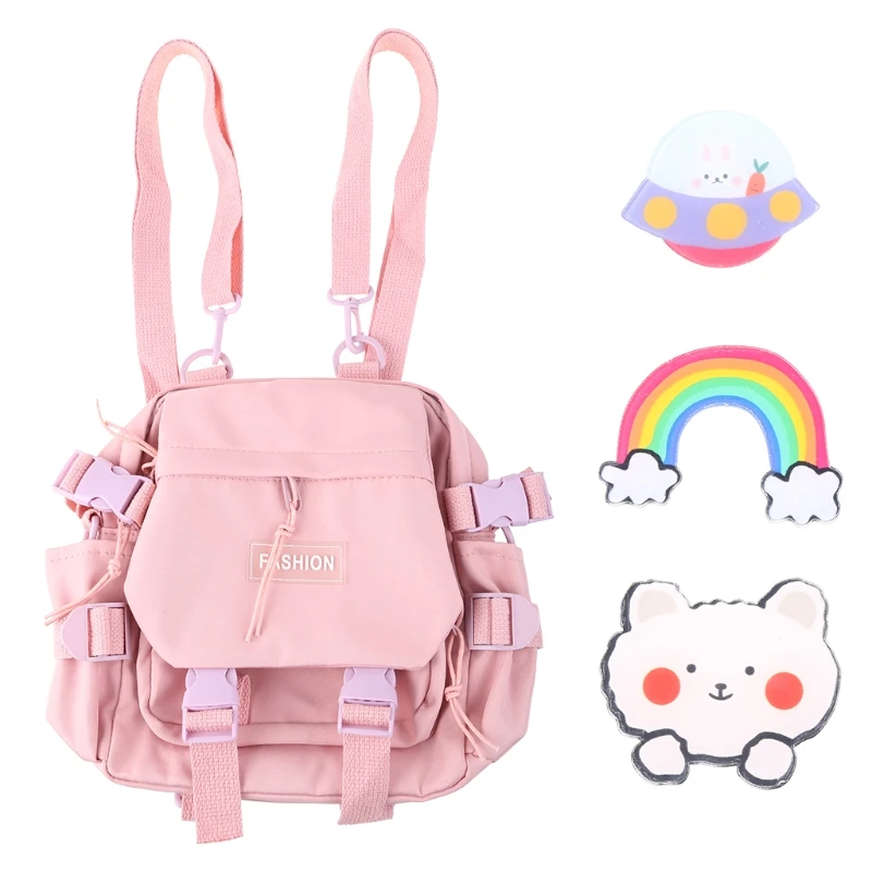 Women Nylon Backpack Purse Convertible Ladies Fashion Casual Daypack Travel Small School Shoulder Bags