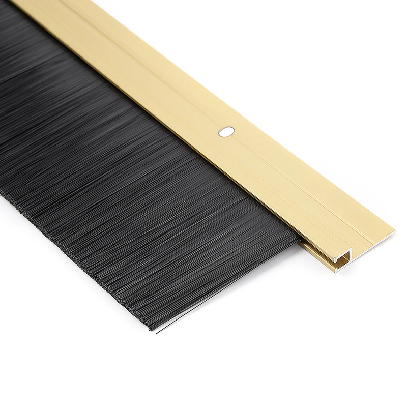 Varredura da Porta Sela a Escova Destacável Desmontável 50 mm a Varredura Inferior da Porta Escova Macia do Silicone a