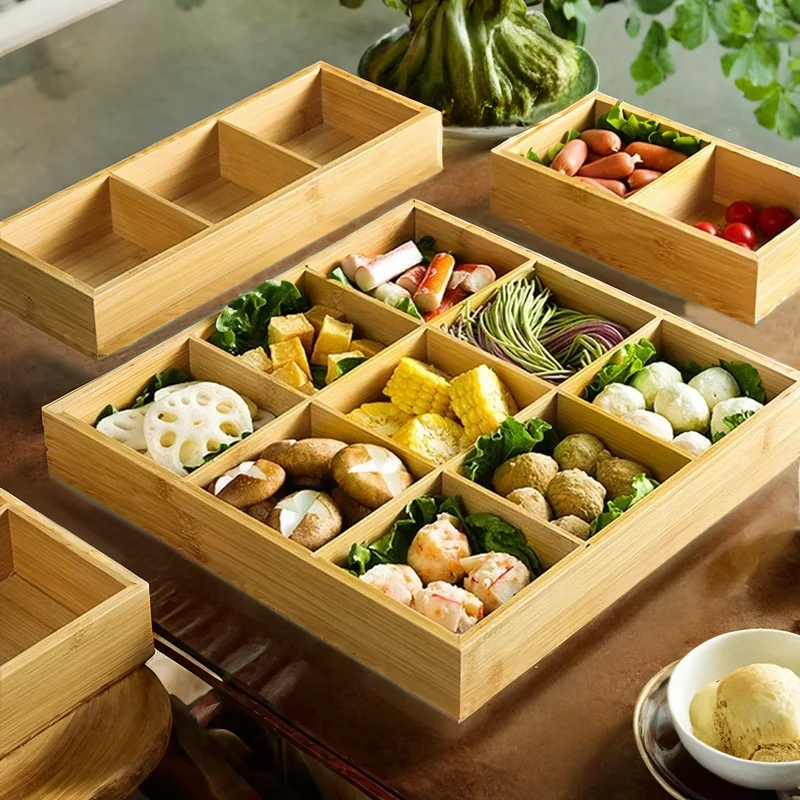 GIANXI 9 Palace Tray Divider Dish Hot Pot Side Dish Hot Pot Side