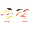 5pcs Dollhouse Miniature Model Fish Carp Simulation Animals For Kids Toys DIY Decorative Goldfish Figurines Home Decor 2