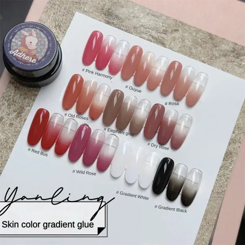 

Популярный клей для ногтей, профессиональный салонный высококачественный модный удивительный инновационный революционный фототерапевтический гель