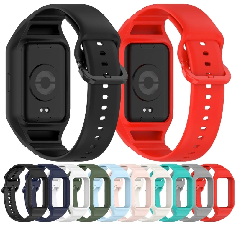 Breathable TPU Wriststrap for Band 8 Intelligent Bracelets Repair Comfortable Watch Straps Bands Waterproof Dropship