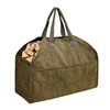 Log Storage Holder Carrier Canvas Firewood Bag Durable Fire Wood Tote Outdoor Portable Organizer 1