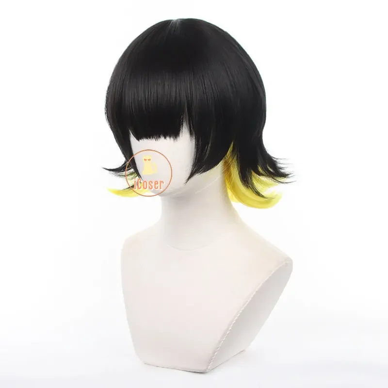 男性用アニメブルーロックコスプレウィッグ、Bachira Meruru