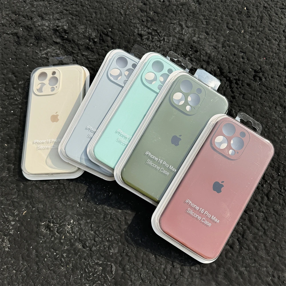 NEW Fresh Color Original Phone Cases For Apple iPhone 16 15 14 Pro Max