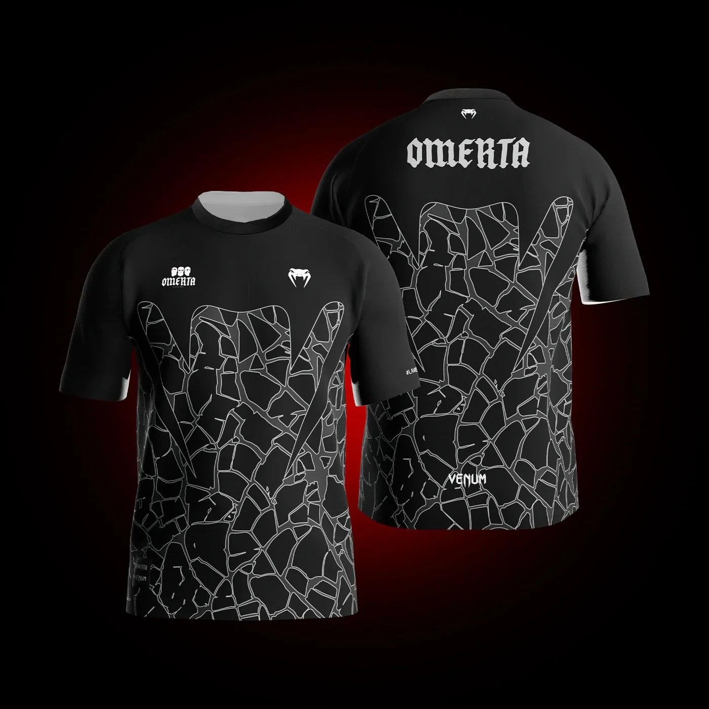 thumbnail image 1 of Camiseta Omerta para fanáticos del boxeo con estampado 3D, transpirable, para hombres y mujeres, ropa deportiva de verano para exteriores, camisetas de manga corta con cuello redondo para niños, 1 of 4