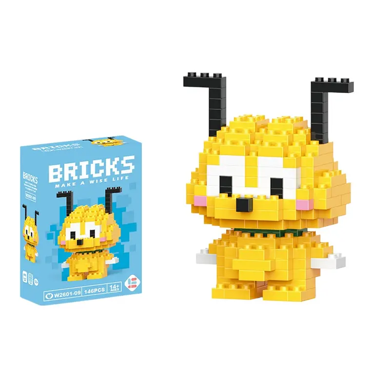 Disney 214 style Winnie LinaBell StellaLou Building Blocks Princess Cartoon Figrues Bricks Children's Assembly Toys Model Gift - Image 40
