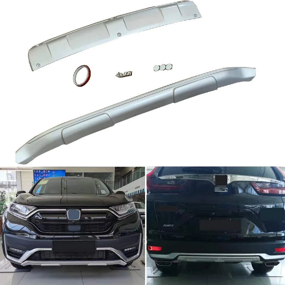 

Fits for Honda CRV CR-V 2020-2022 Front Rear Bumper Board Skid Plate Bar Guard