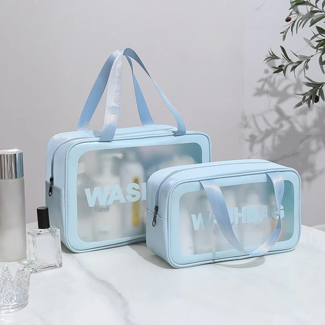 Large Capacity Cosmetic Bag Waterproof PU Makeup Pouch Cosmetic Case  Storage Pouch - AliExpress