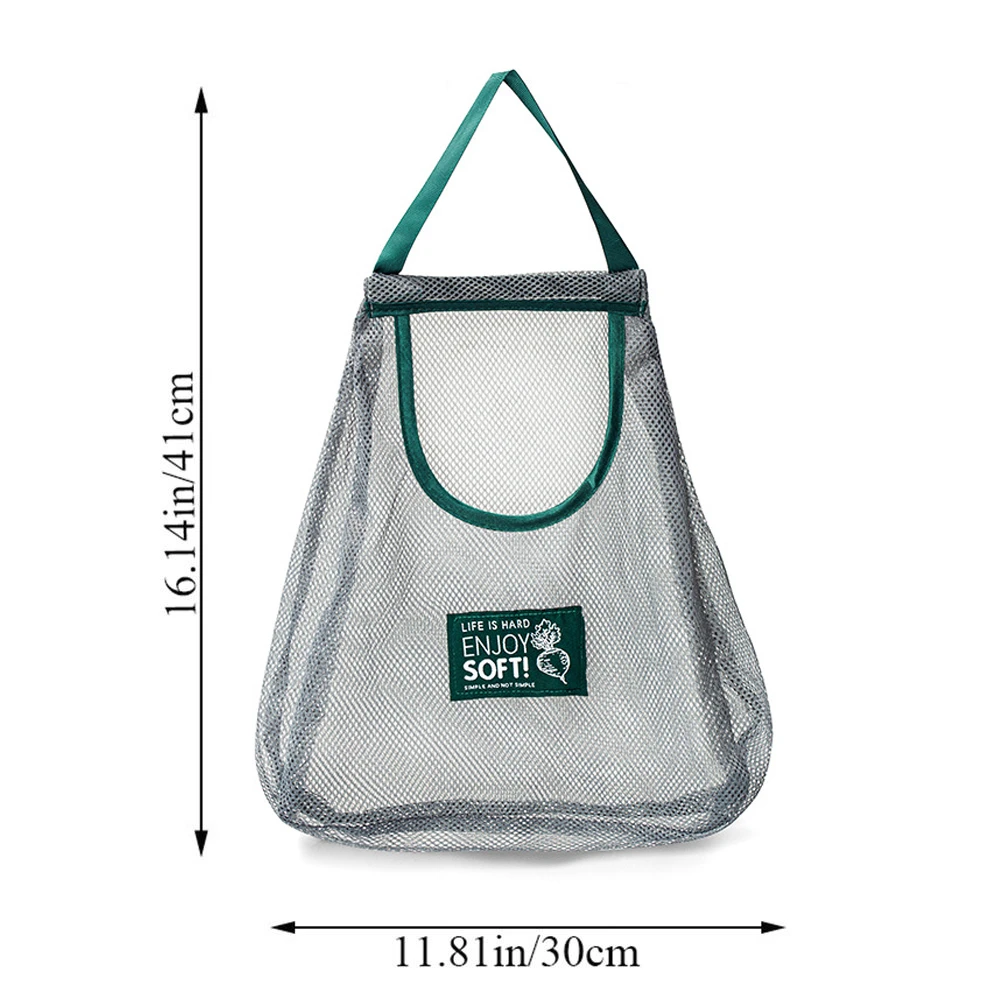 Storage Bag Kitchen Home Reusable Grocery Hanging Multi Purpose Portable Breathable