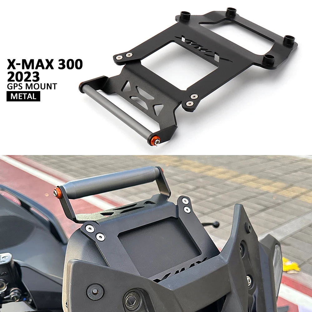 Nuovo Supporto Per Telefono Staffa Per Caricabatterie Wireless Per Moto Staffa Di Montaggio Gps Usb Per Yamaha X-Max 300 X-Max 300 Xmax 300 Xmax300 20