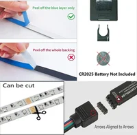 Smart Led Strip Light 5050 RGB USB 5V Bluetooth APP Remote Control Led Tape Diode Flexible Ribbon Lamp for TV Festival Backlight 3