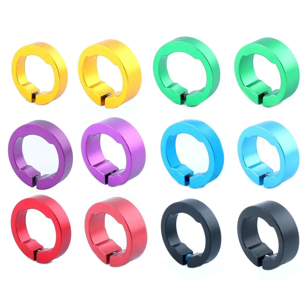 2Pcs  Grip Lock Ring Good Bike Handlebar Lock Rings Handle End Bicycle Grip Ring  Plugs End Fixing Ring for Cycling