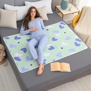 Coussin de protection de lit épais lavable et réutilisable – Protecteur de matelas durable de qualité médicale pour adultes, personnes âgées et animaux domestiques, soins pour personnes âgées 1